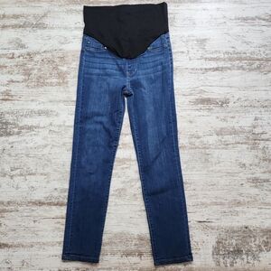 Liverpool Maternity Jeans Ankle Skinny Blue Denim Size 6